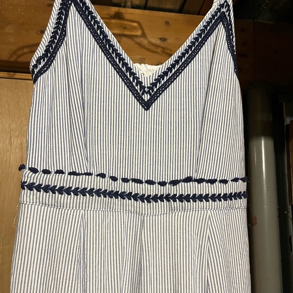 Blue and white jumper / romper - Picture 5 of 5